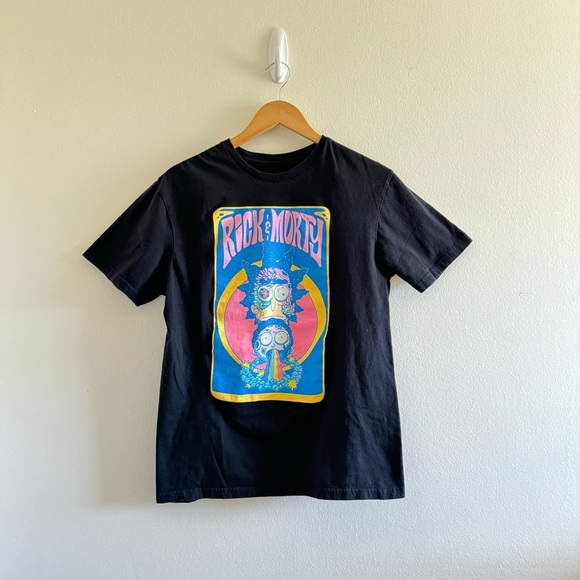 Adult Swim Rick and Morty Graphic T-Shirt Size Medium - Picture 1 of 5